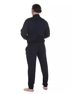 Домашний костюм "толстовка на молнии и штаны" темно-синего цвета Emporio Armani RT111795_CC570 00135